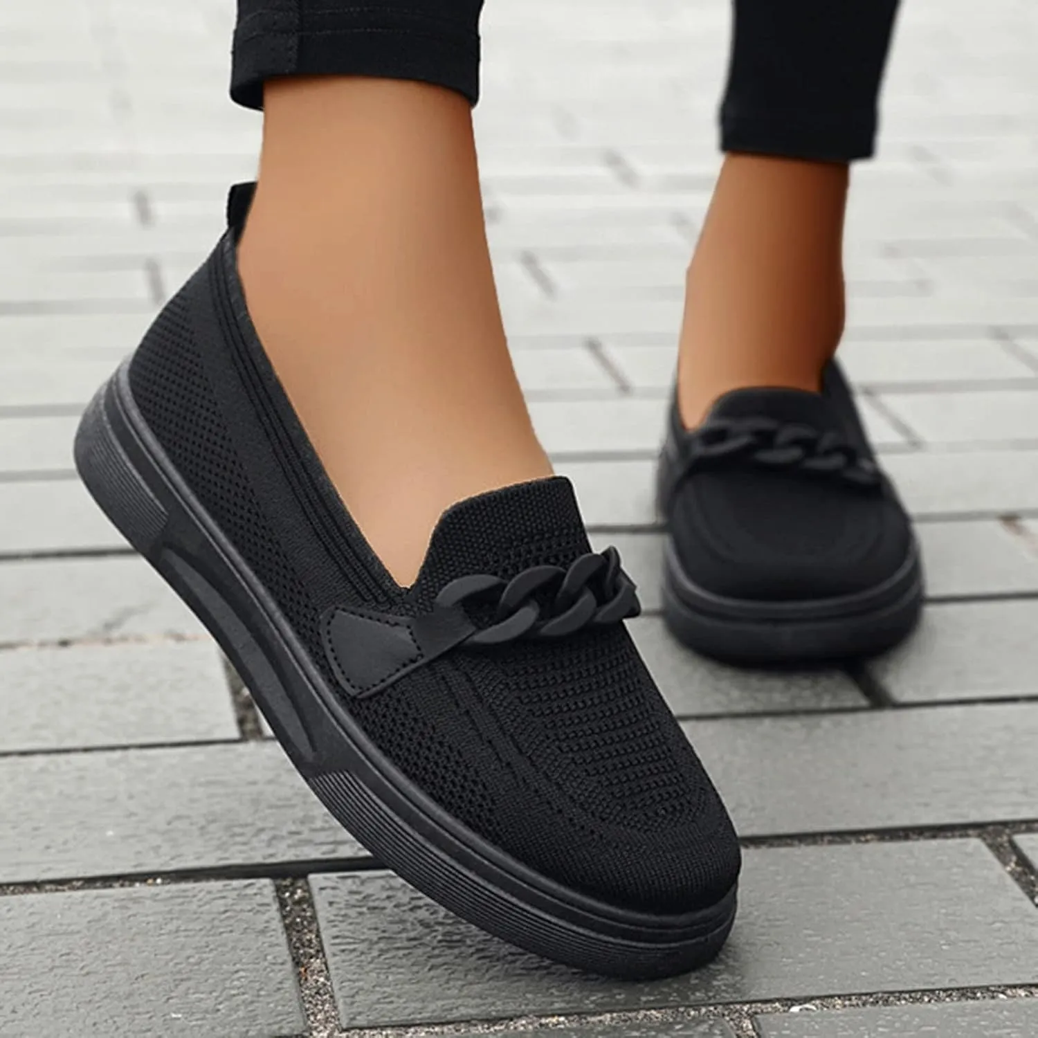 2024 New Orthopedic Women’s Breathable Slip on Arch Support Non-Slip Shoes, Orthopedic Shoes for Women
