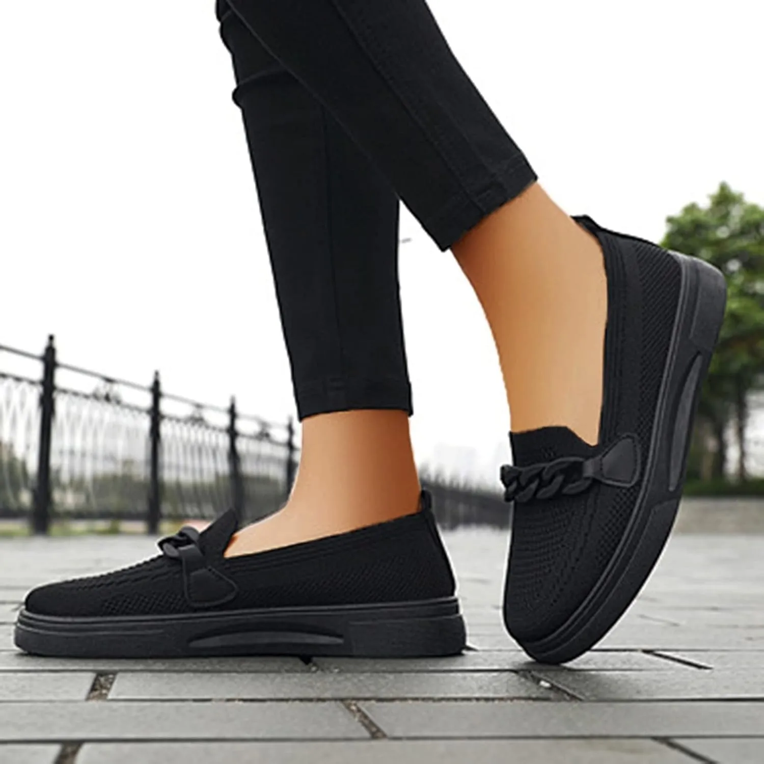 2024 New Orthopedic Women’s Breathable Slip on Arch Support Non-Slip Shoes, Orthopedic Shoes for Women