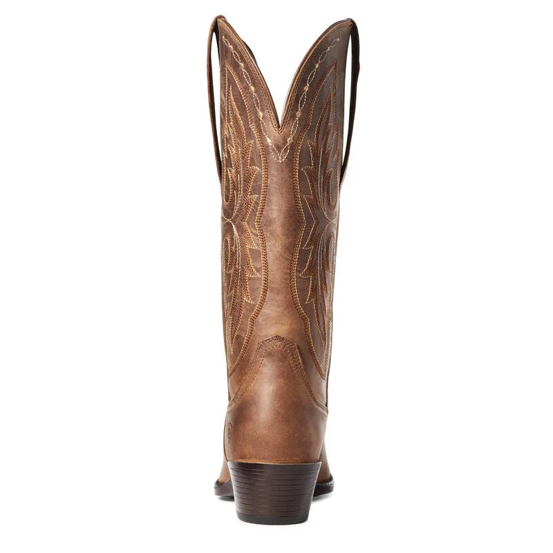 ARIAT Women's Heritage X Toe Elastic Calf 10036047