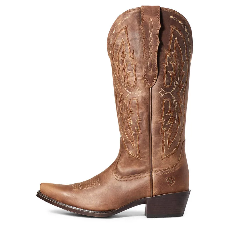 ARIAT Women's Heritage X Toe Elastic Calf 10036047