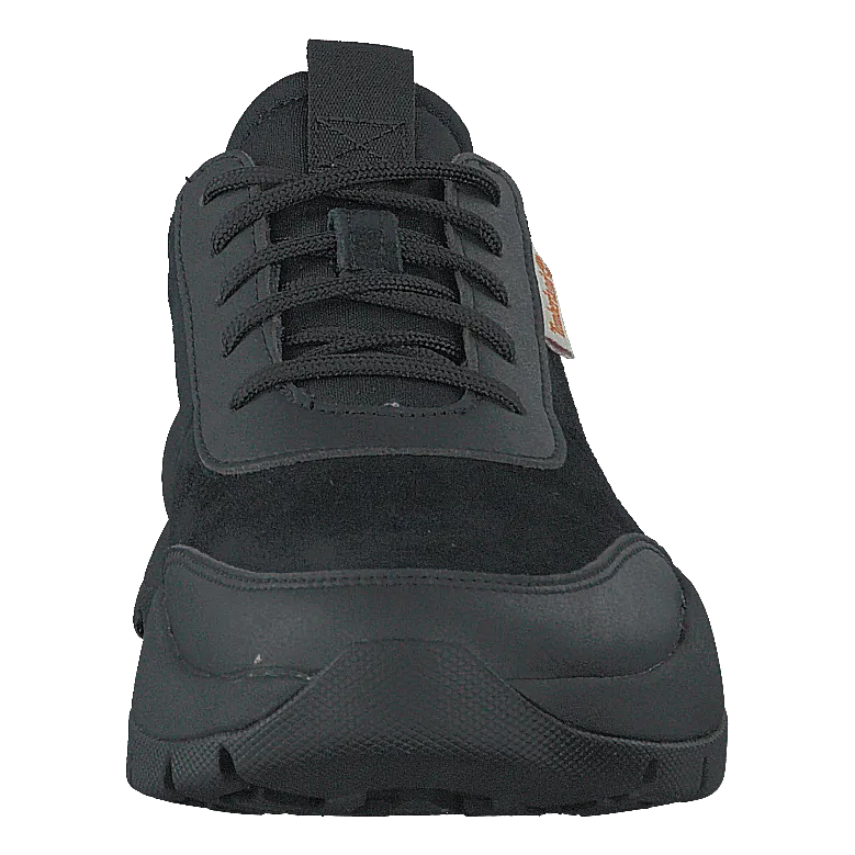 Boroughs Project Lthr Ox Black Suede