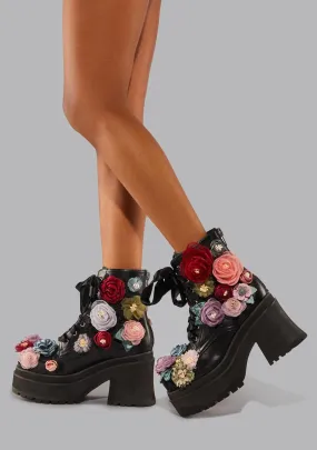Cast Your Light Combat Boots