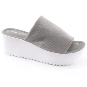 Grey textile Sandal (454.001)