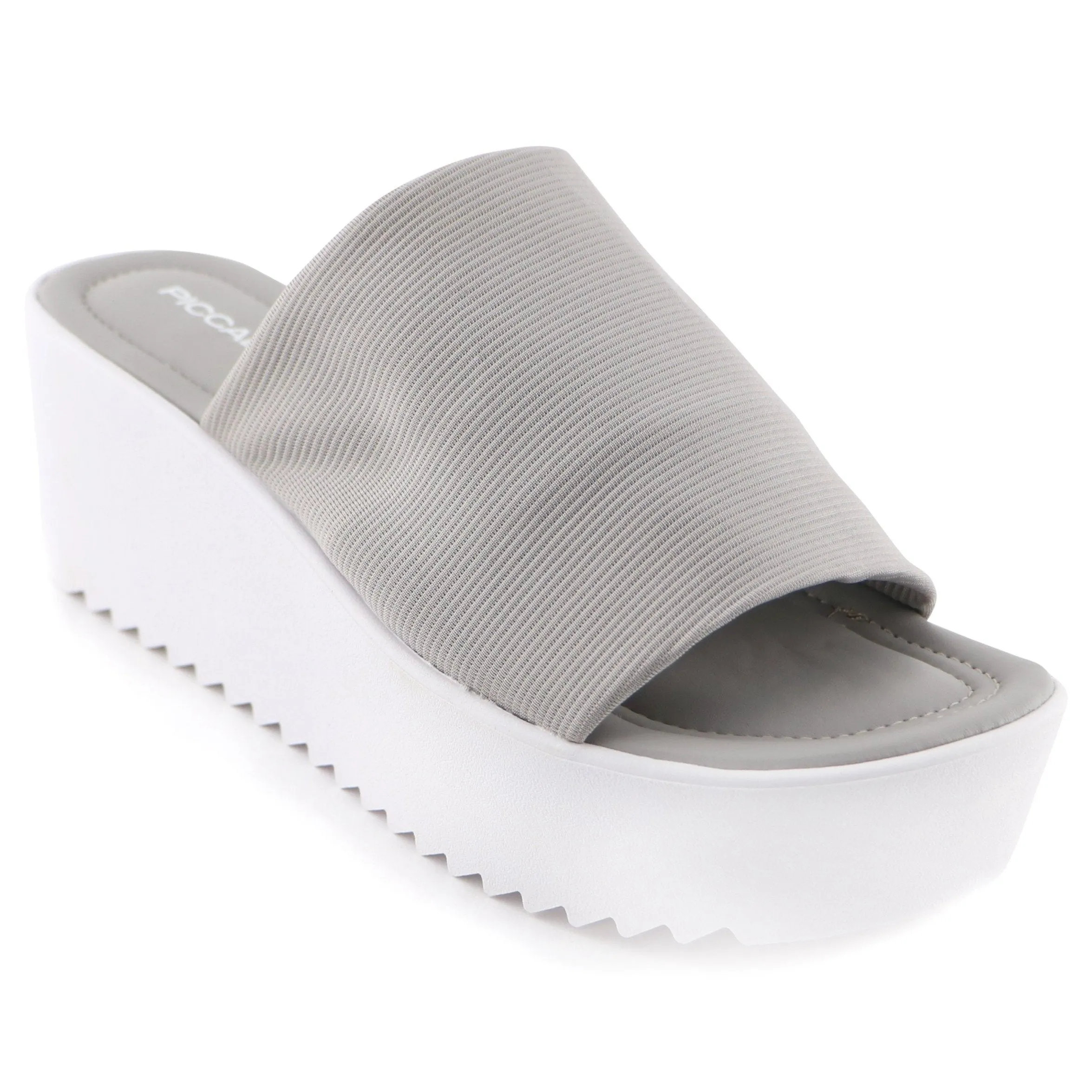 Grey textile Sandal (454.001)