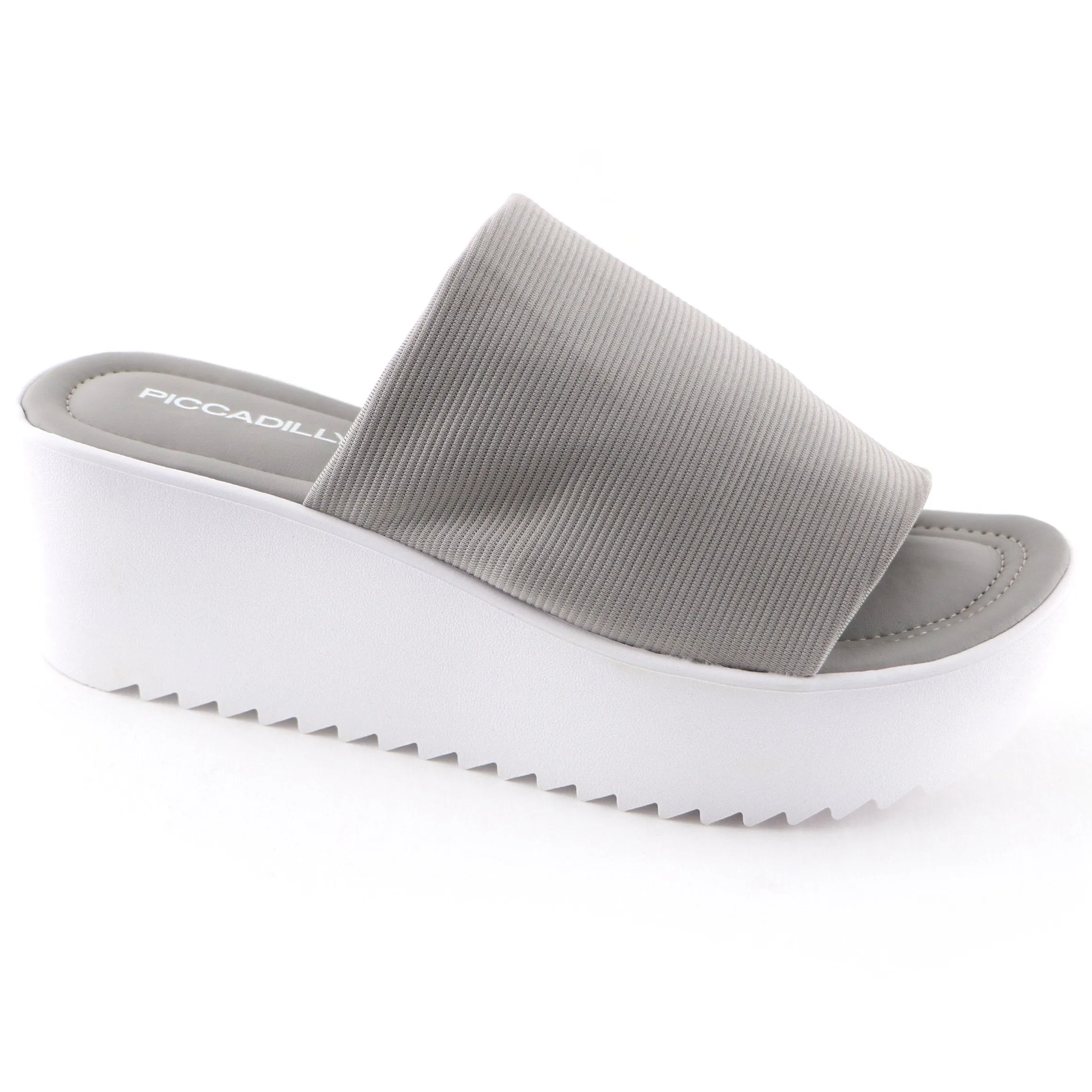 Grey textile Sandal (454.001)