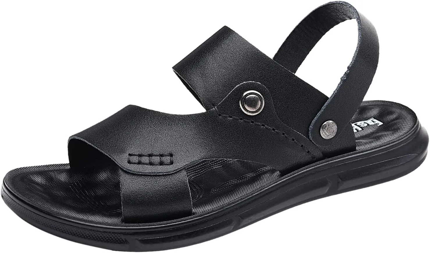 Mens Beach Sandals Men's Athletic Outdoor Sandals Slides Lightweight Casual Athletic Sandals for Outdoor