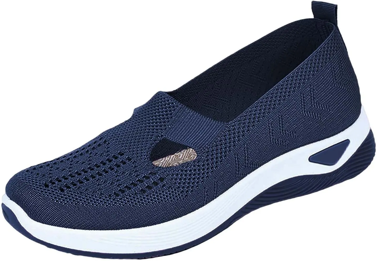 Orthopedic Shoes for Women Breathable Soft Slip On Non Slip Work Shoes Women Mesh Casual Shoes for Fall Women Shoes Sneakers Slip On Tennis Shoe Cross Trainer Shoe