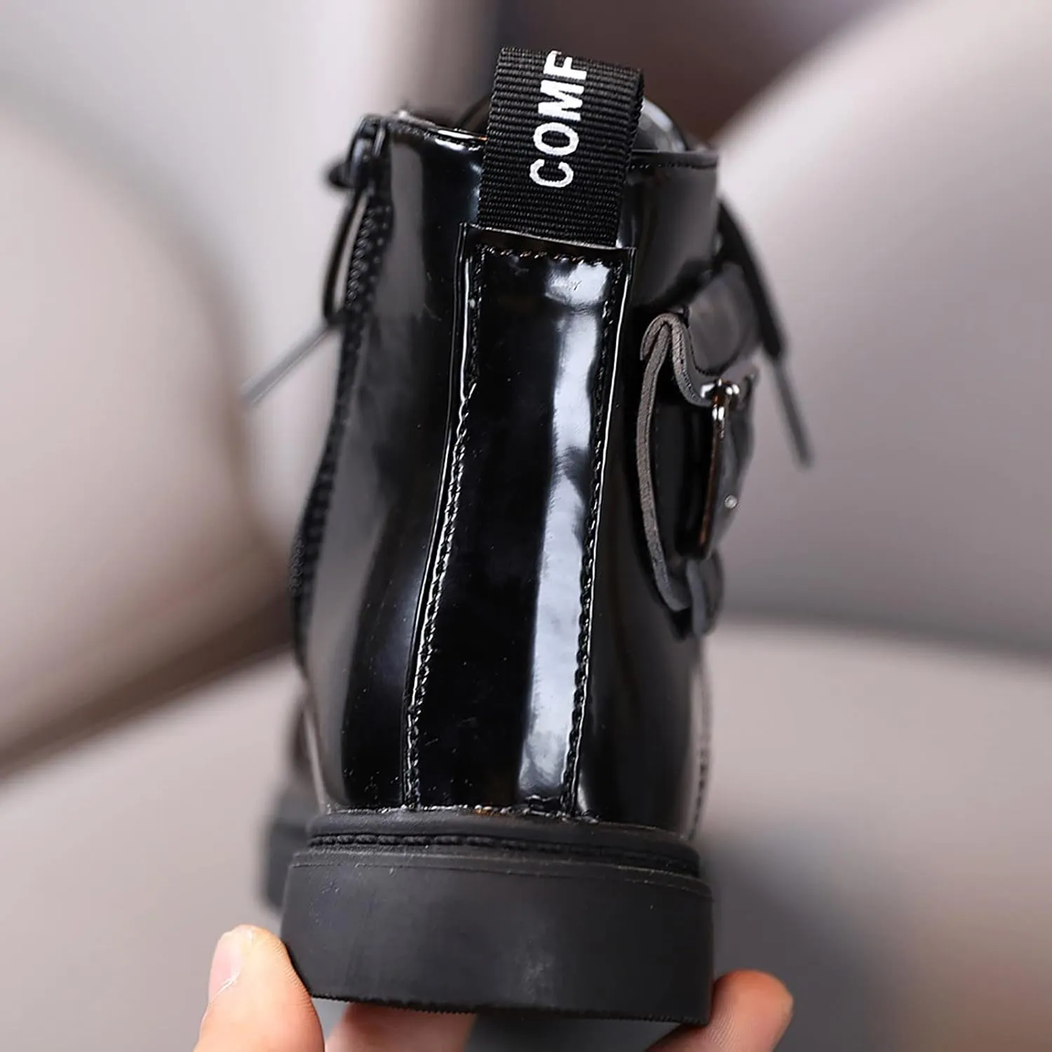 Short Shoes for 0 to 6Years Boys And Girls Ankle Boots Short Boots Toddler Boots Waterpoor Leather Shoes