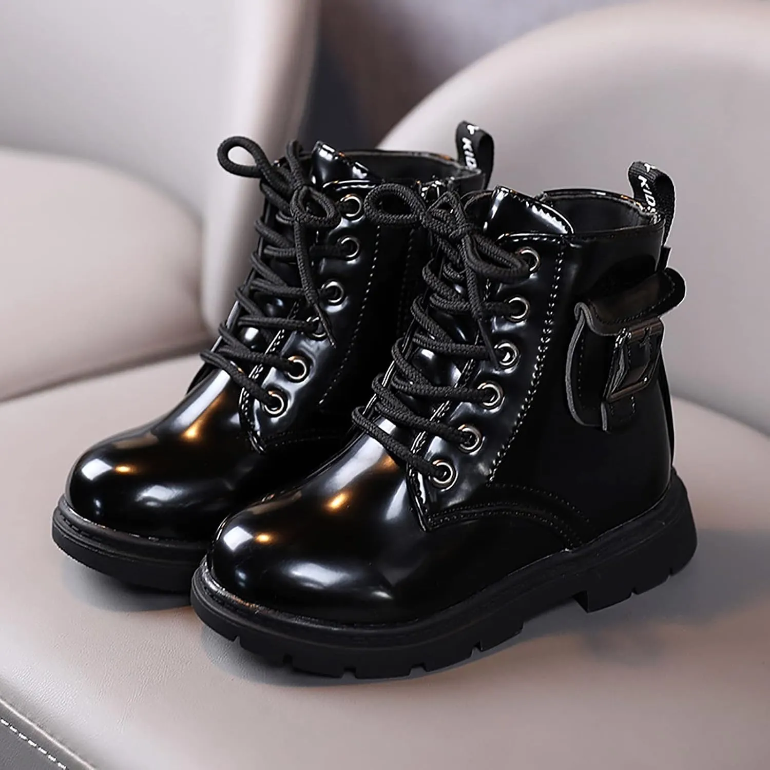 Short Shoes for 0 to 6Years Boys And Girls Ankle Boots Short Boots Toddler Boots Waterpoor Leather Shoes