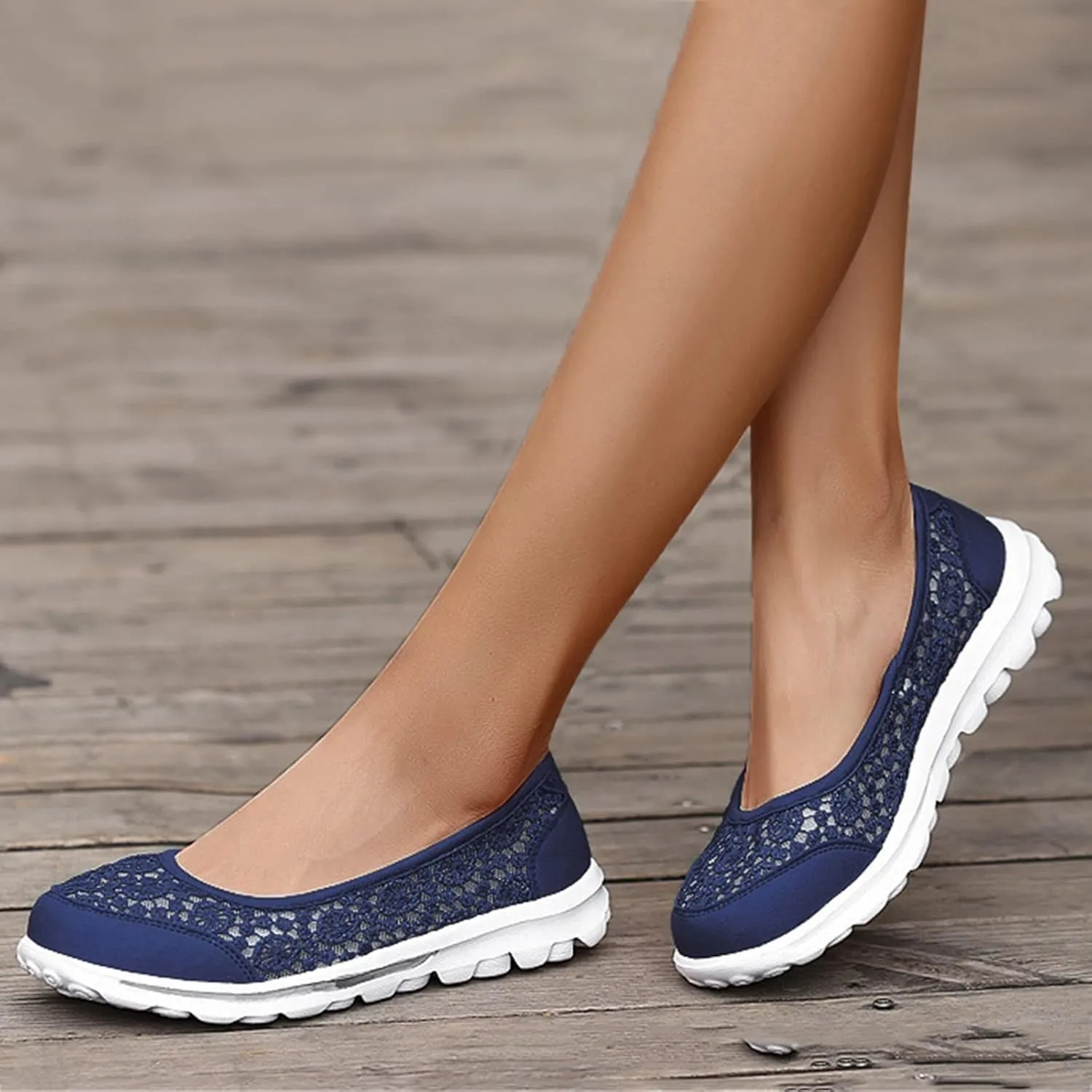 Summer Shoes Women Slip On Work Shoe Business Casual Shoe Dressy Walking Shoes Comfy Loafers Sneakers