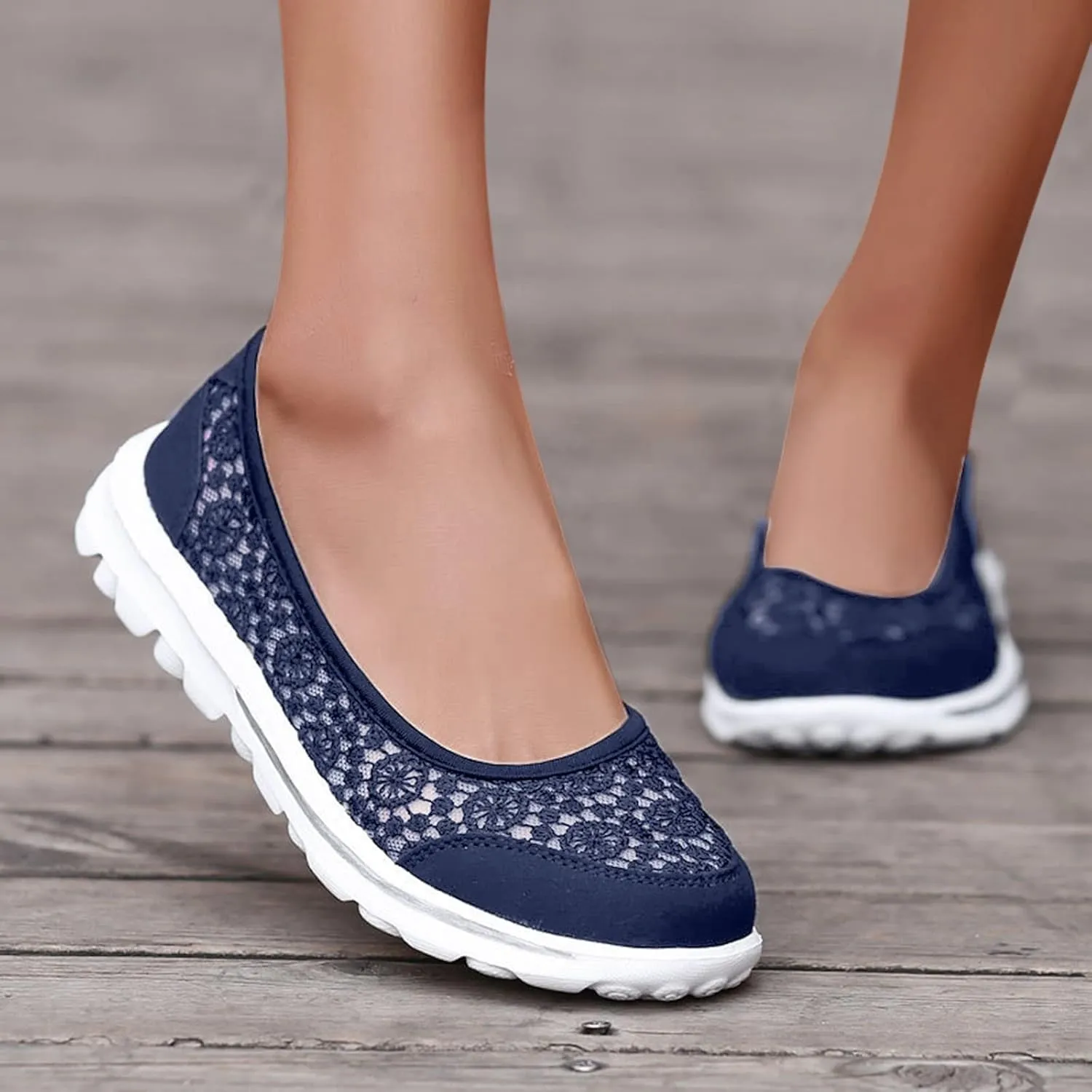 Summer Shoes Women Slip On Work Shoe Business Casual Shoe Dressy Walking Shoes Comfy Loafers Sneakers