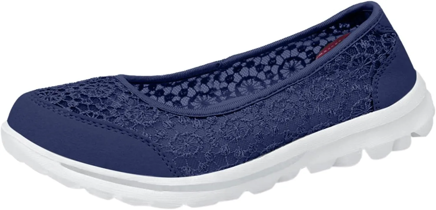 Summer Shoes Women Slip On Work Shoe Business Casual Shoe Dressy Walking Shoes Comfy Loafers Sneakers