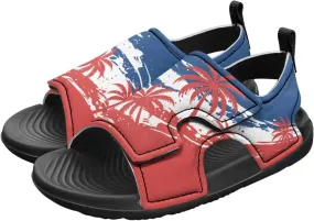 Unisex-Child Casual Sandal Vintage American Flag Sport Outdoor Summer Sandals Open Toe Hiking Water Shoes for Boys Girls