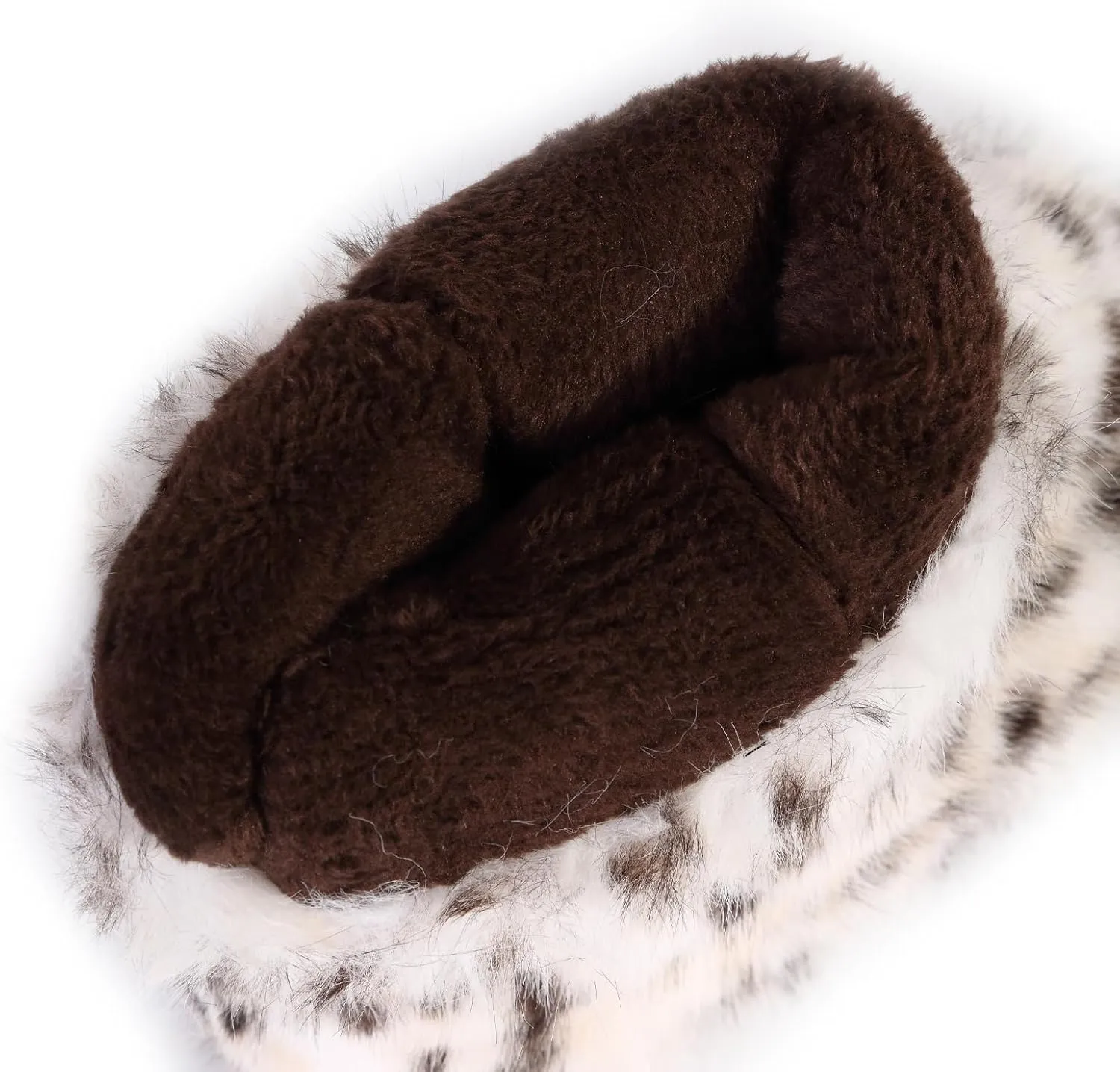 Valpeak Snow Boots for Women 2024 Furry Boots Winter Knee High Flat Heel Fluffy Faux Fur Boots